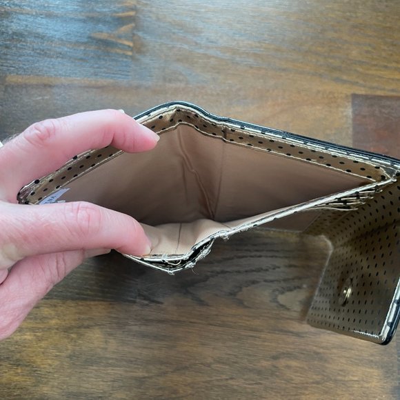 Expressions NYC Black Patent Wallet - Picture 6 of 11